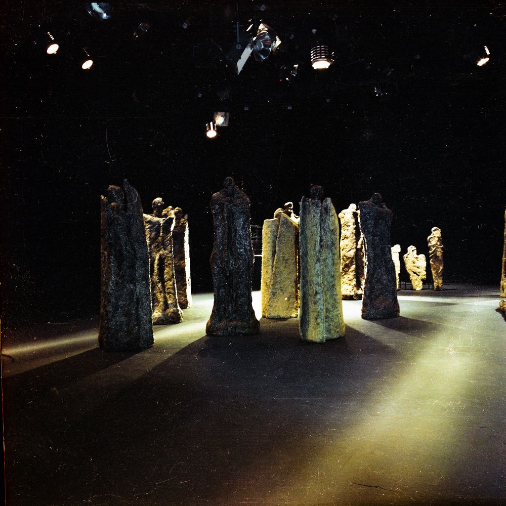 05 Mystery of Time, Works for 41th Biennale in Venice, 1984 - Tv Studio_mini